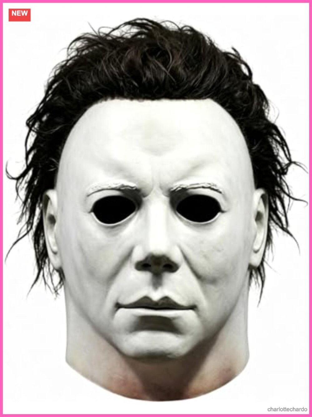 Michael Myers Mask Halloween Horror Cosplay Latex Scar Mask One Size